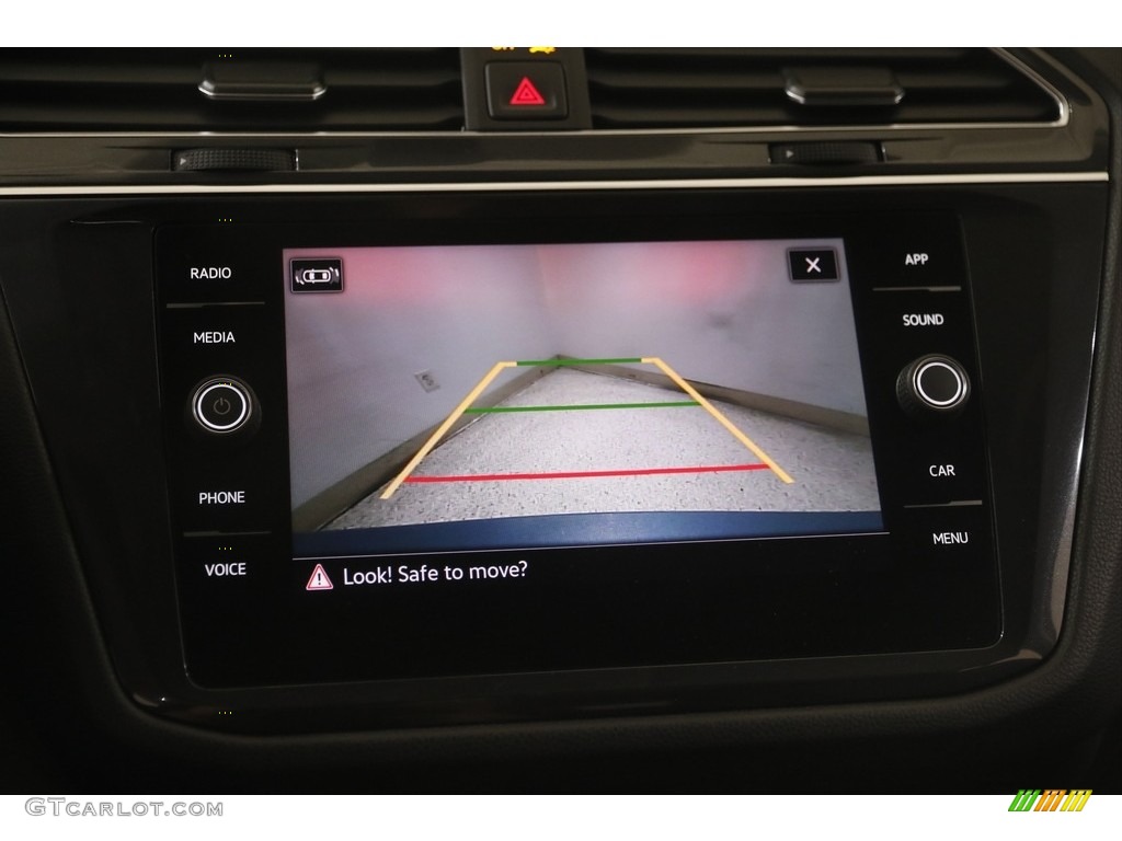 2021 Tiguan SE 4Motion - Stone Blue Metallic / Titan Black photo #12