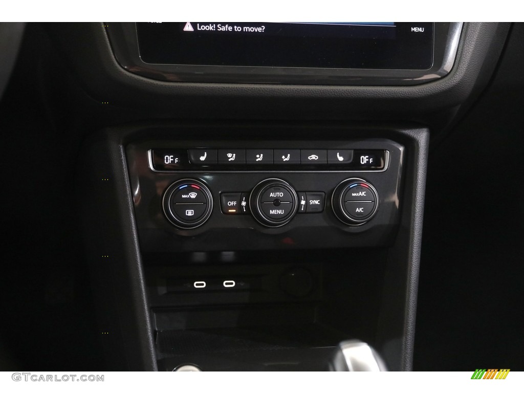 2021 Tiguan SE 4Motion - Stone Blue Metallic / Titan Black photo #13