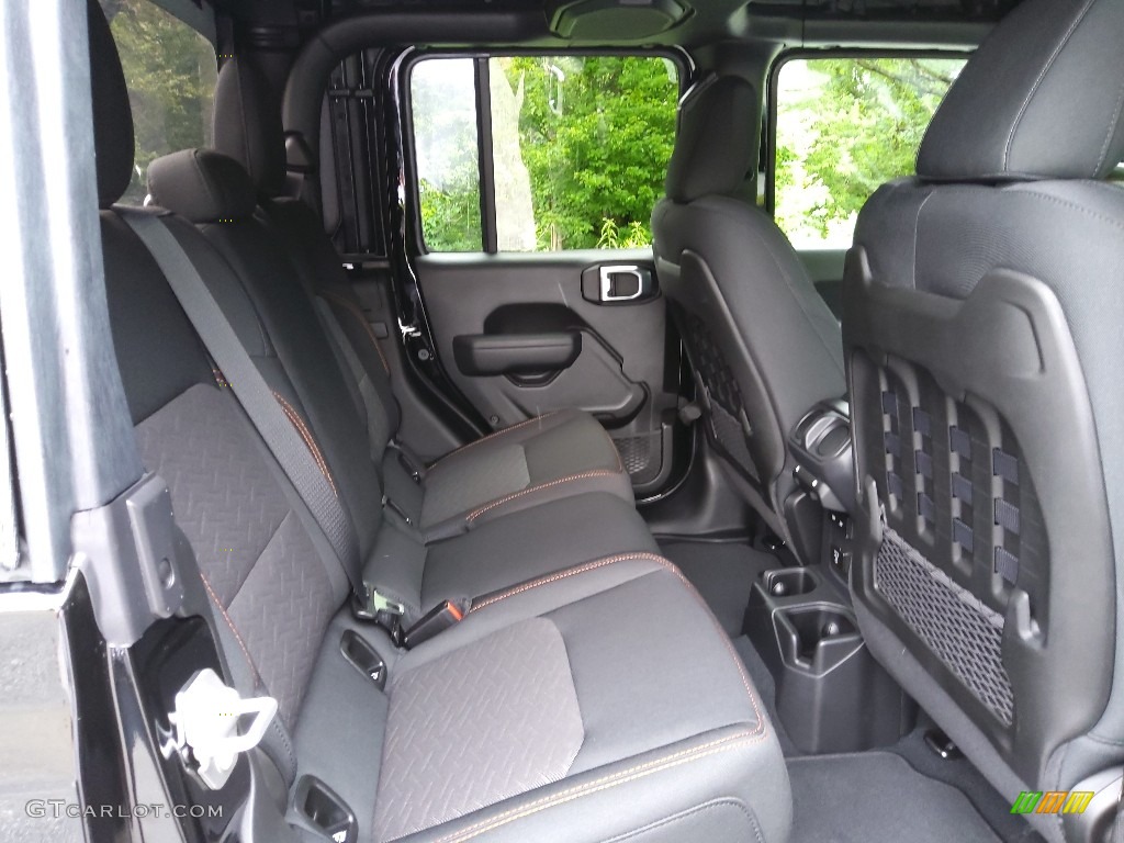Black Interior 2022 Jeep Gladiator Mojave 4x4 Photo #144292501