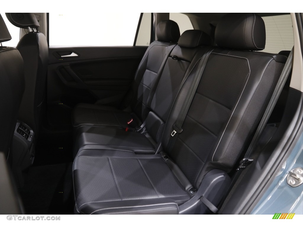 2021 Tiguan SE 4Motion - Stone Blue Metallic / Titan Black photo #17