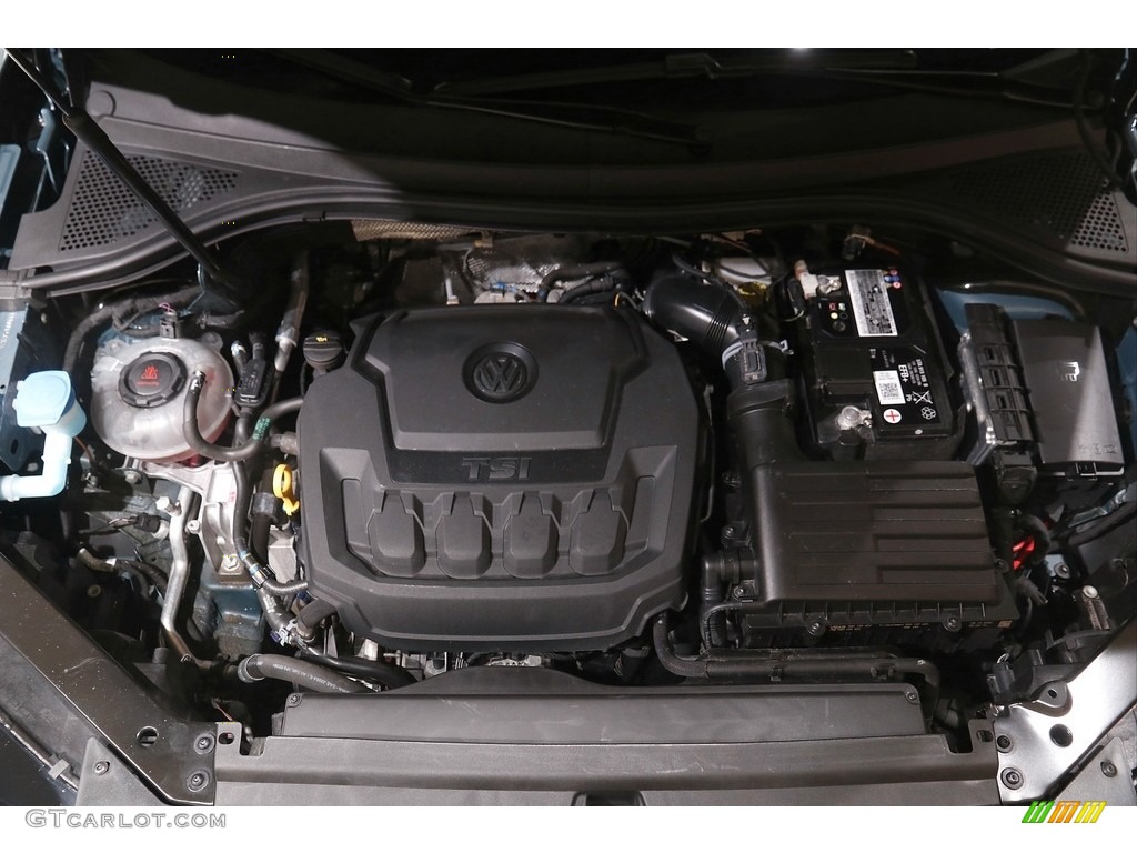 2021 Tiguan SE 4Motion - Stone Blue Metallic / Titan Black photo #20