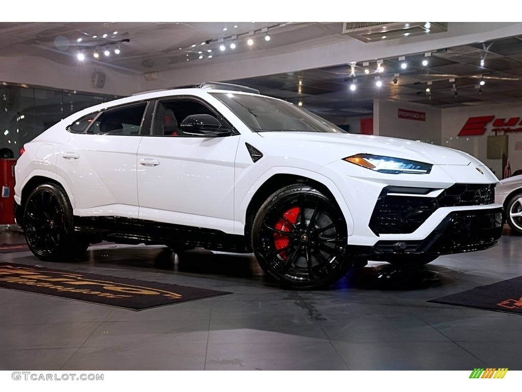 Bianco Icarus Metallic 2022 Lamborghini Urus AWD Exterior Photo #144292657