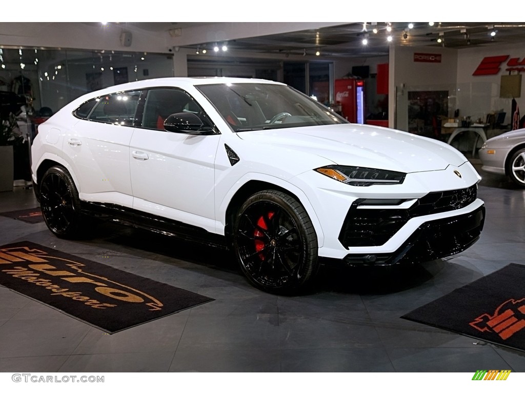 Bianco Icarus Metallic 2022 Lamborghini Urus AWD Exterior Photo #144292969