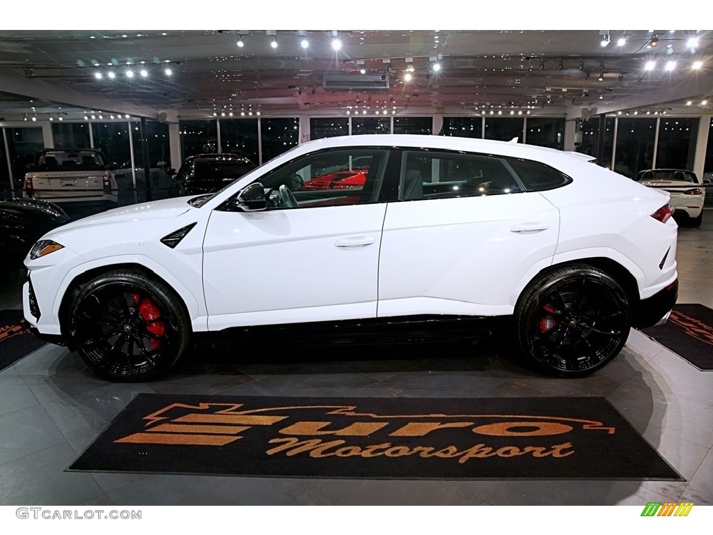 2022 Urus AWD - Bianco Icarus Metallic / Rosso Alala/Nero Ade photo #21