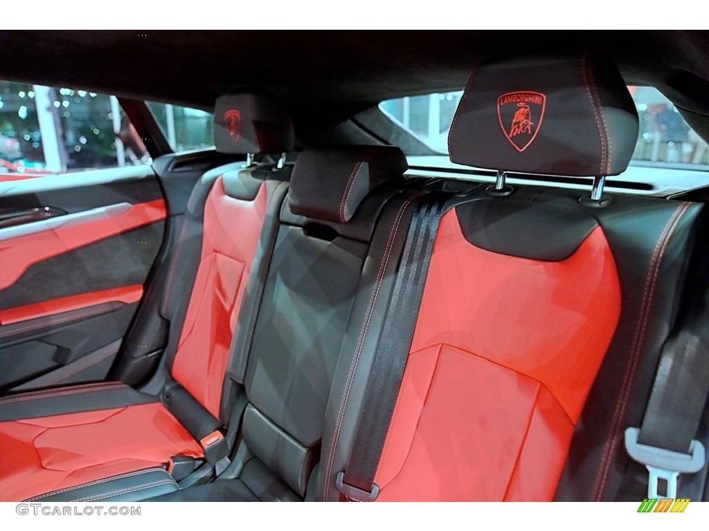 Rosso Alala/Nero Ade Interior 2022 Lamborghini Urus AWD Photo #144293254