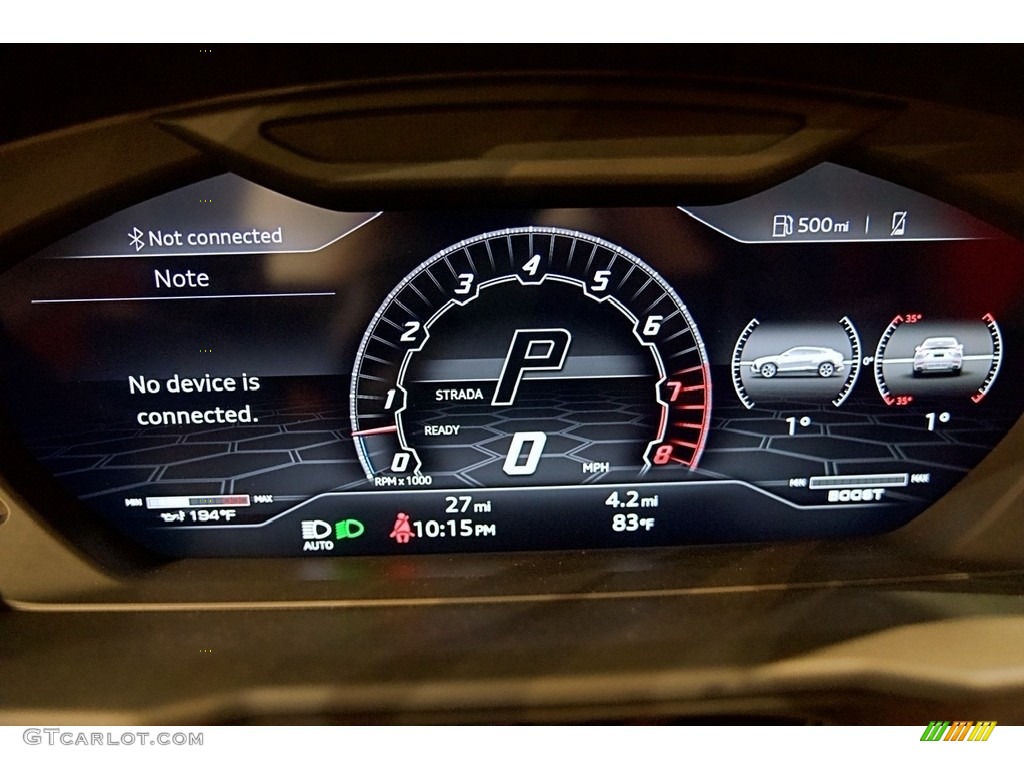 2022 Lamborghini Urus AWD Gauges Photo #144293290