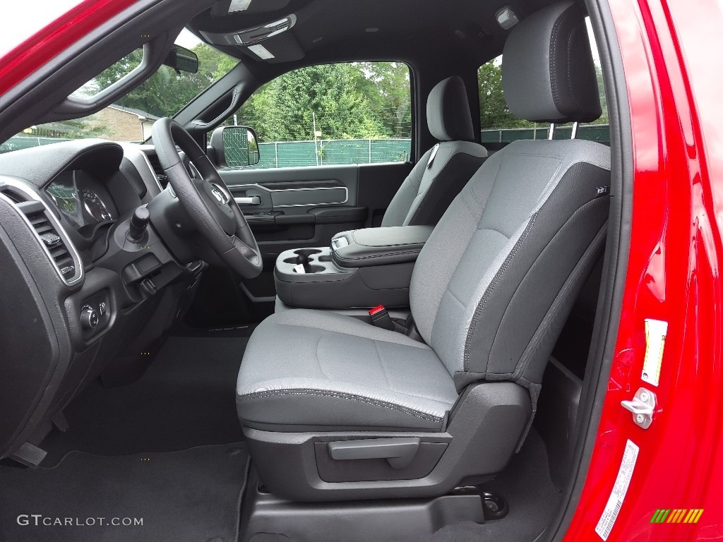 Black/Diesel Gray Interior 2022 Ram 3500 Big Horn Regular Cab 4x4 Photo #144293890