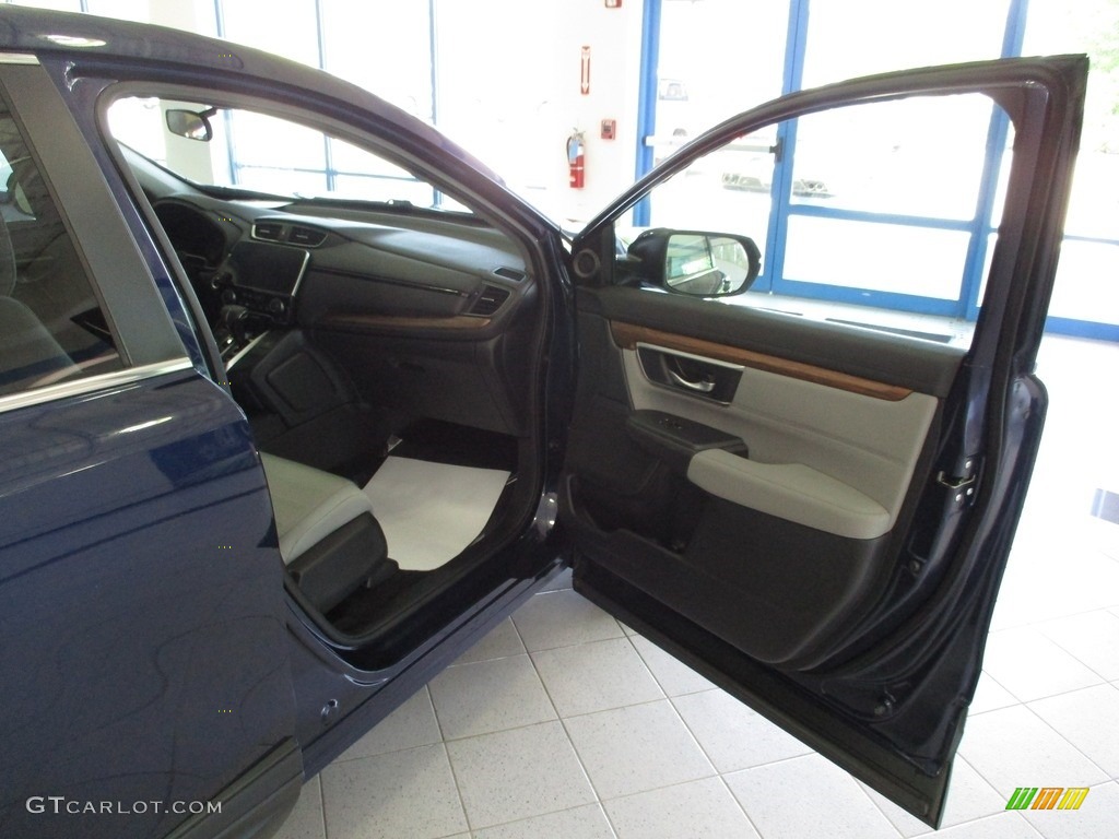 2019 CR-V EX AWD - Obsidian Blue Pearl / Gray photo #16