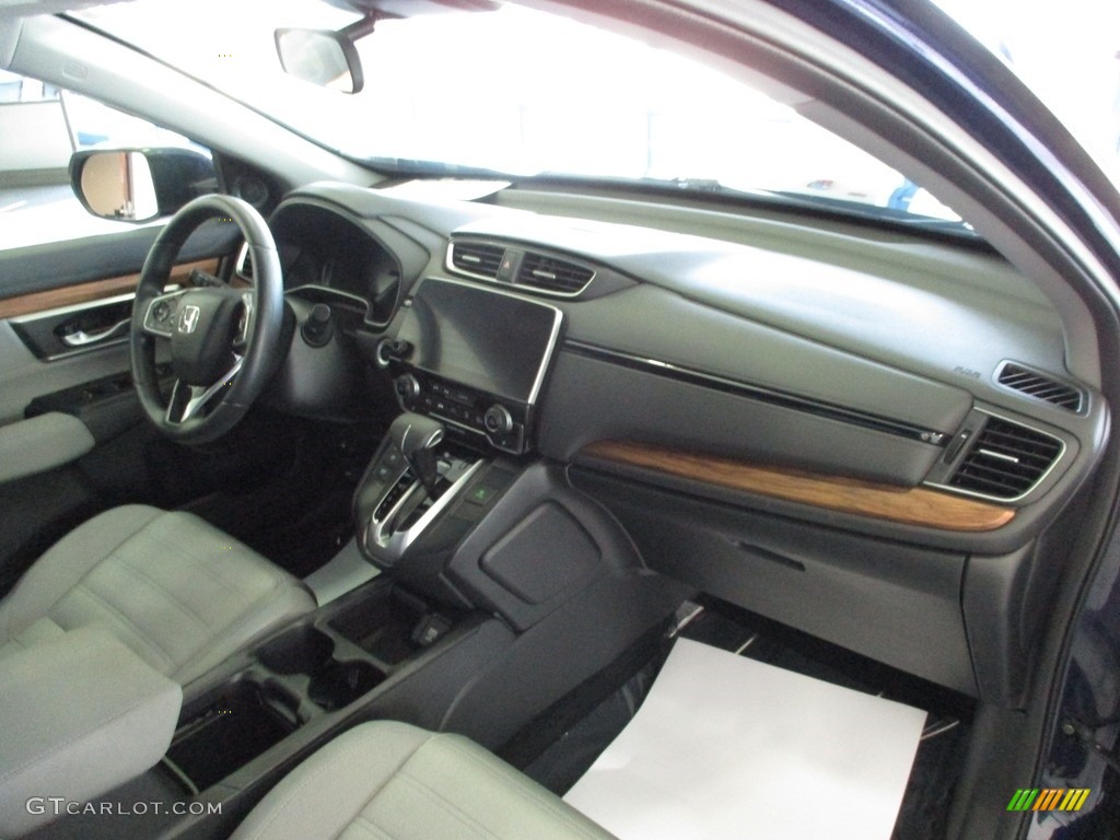 2019 CR-V EX AWD - Obsidian Blue Pearl / Gray photo #19