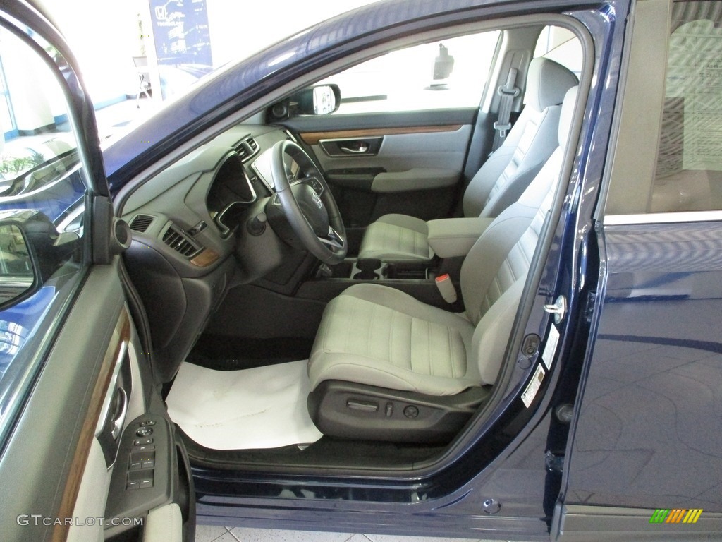 2019 CR-V EX AWD - Obsidian Blue Pearl / Gray photo #27