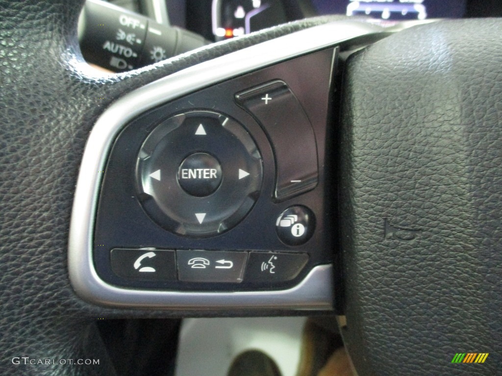 2019 CR-V EX AWD - Obsidian Blue Pearl / Gray photo #34