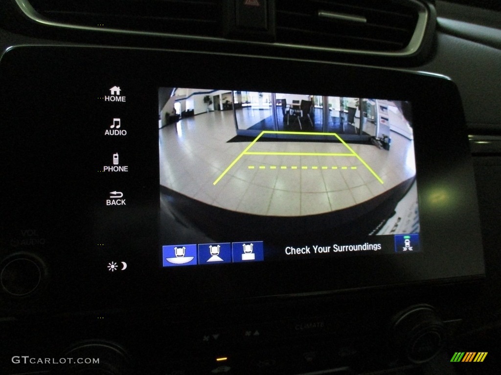 2019 CR-V EX AWD - Obsidian Blue Pearl / Gray photo #36