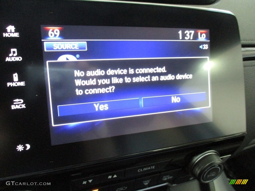 2019 CR-V EX AWD - Obsidian Blue Pearl / Gray photo #39