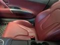 2011 Audi R8 Red Nappa Leather Interior Front Seat Photo