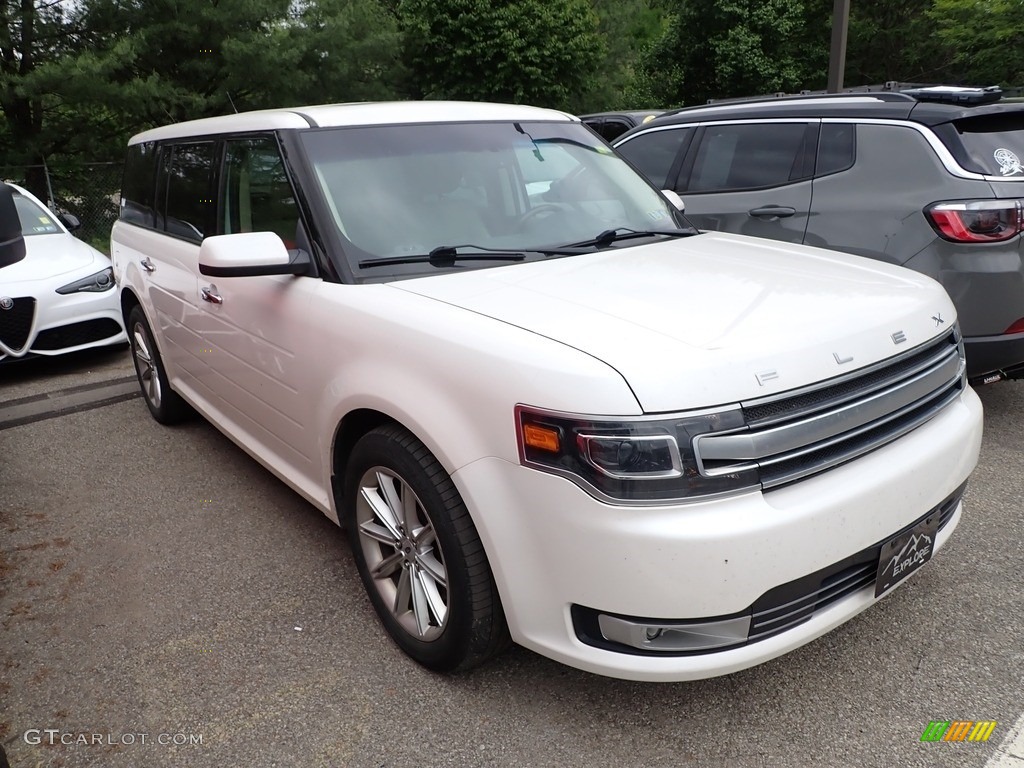 2017 Flex Limited AWD - White Platinum / Black photo #3