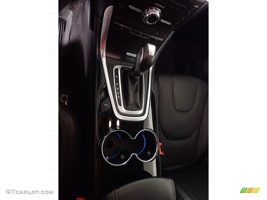 2017 Edge Titanium AWD - Blue Jeans Metallic / Ebony photo #37