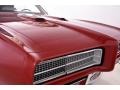 1969 Matador Red Pontiac GTO Convertible  photo #15