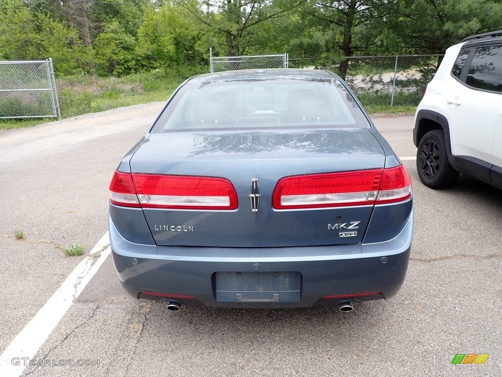 2012 MKZ AWD - Steel Blue Metallic / Dark Charcoal photo #4