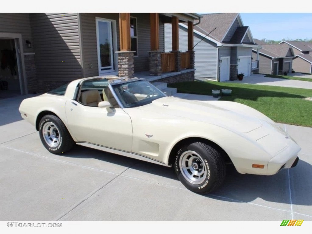 Light Beige 1979 Chevrolet Corvette Coupe Exterior Photo #144296296