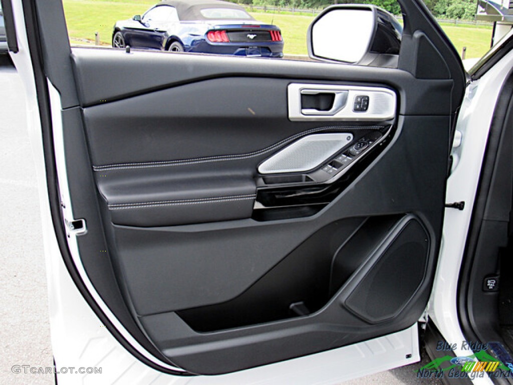 2022 Explorer ST 4WD - Star White Metallic / Ebony photo #9