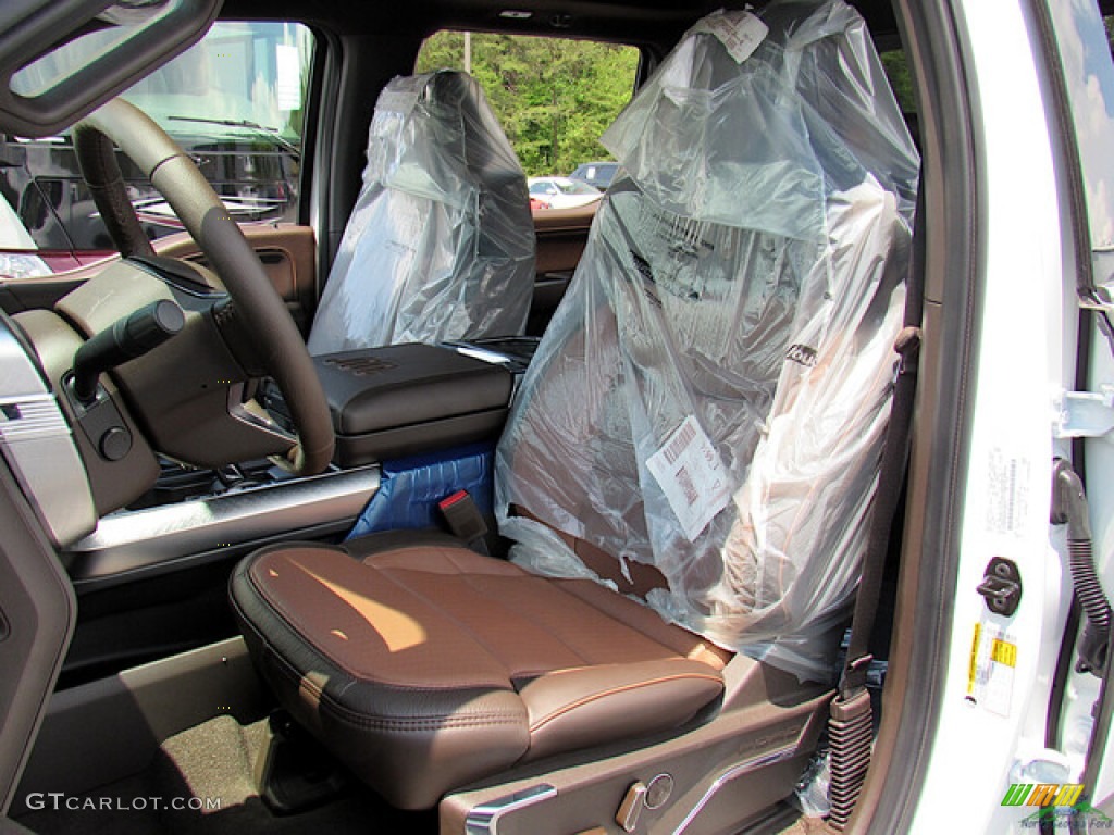 2022 Ford F150 King Ranch SuperCrew 4x4 Front Seat Photo #144297235
