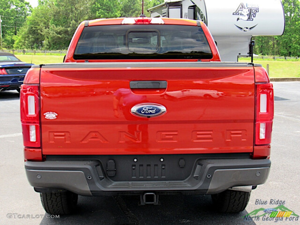 2022 Ranger XLT SuperCrew 4x4 - Hot Pepper Red Metallic / Medium Stone photo #4