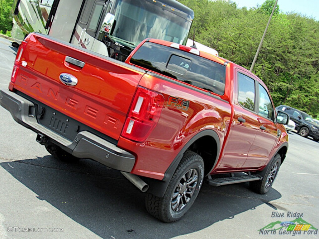 2022 Ranger XLT SuperCrew 4x4 - Hot Pepper Red Metallic / Medium Stone photo #26