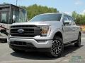 2021 Iconic Silver Ford F150 Lariat SuperCrew 4x4  photo #1