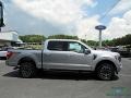 2021 Iconic Silver Ford F150 Lariat SuperCrew 4x4  photo #6