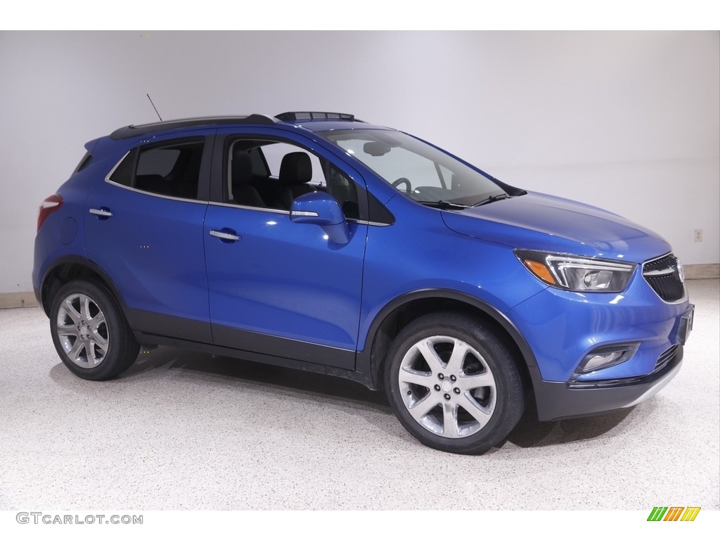 2018 Encore Preferred II AWD - Coastal Blue Metallic / Ebony photo #1