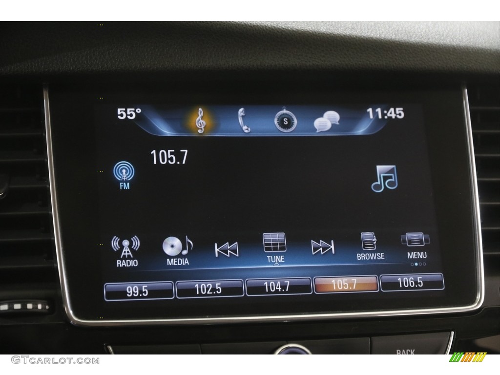 2018 Encore Preferred II AWD - Coastal Blue Metallic / Ebony photo #10