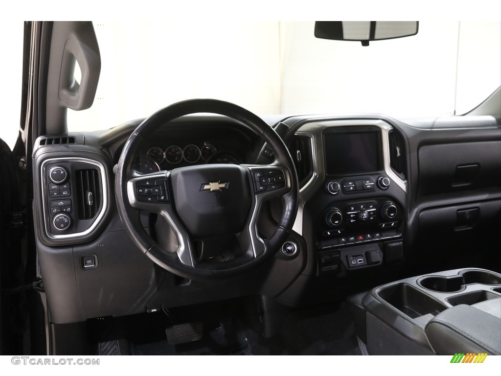 2019 Silverado 1500 LT Double Cab 4WD - Black / Jet Black photo #7
