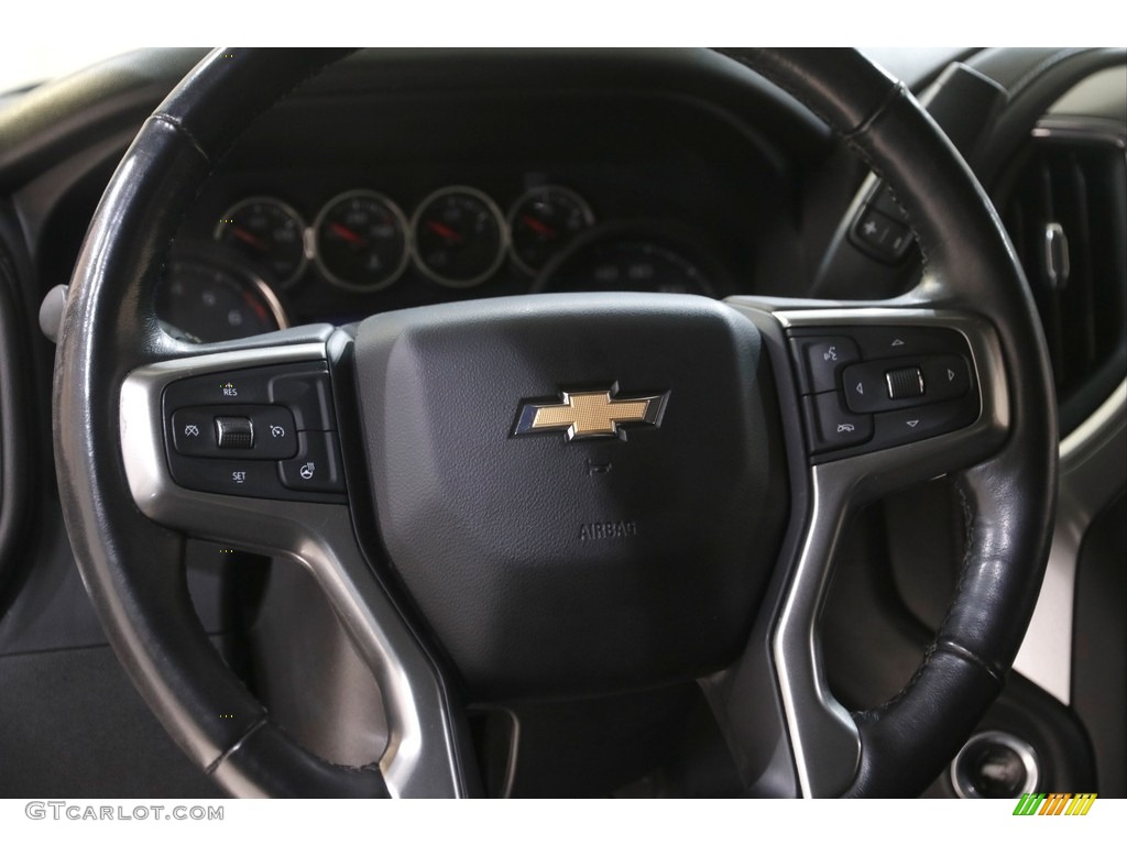 2019 Silverado 1500 LT Double Cab 4WD - Black / Jet Black photo #8