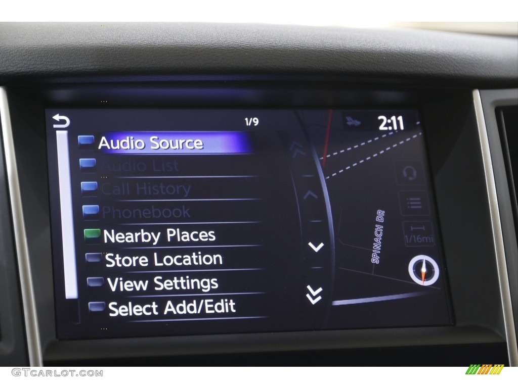 2015 Q50 3.7 AWD - Black Obsidian / Graphite photo #11