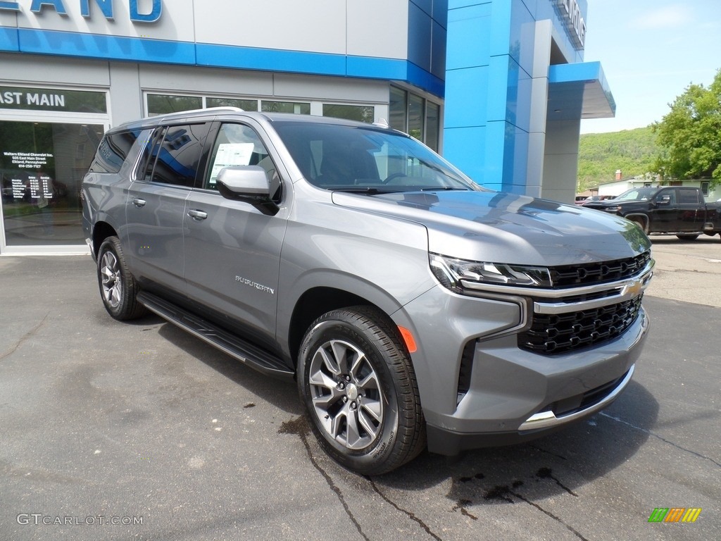 2022 Suburban LS 4WD - Satin Steel Metallic / Jet Black photo #4