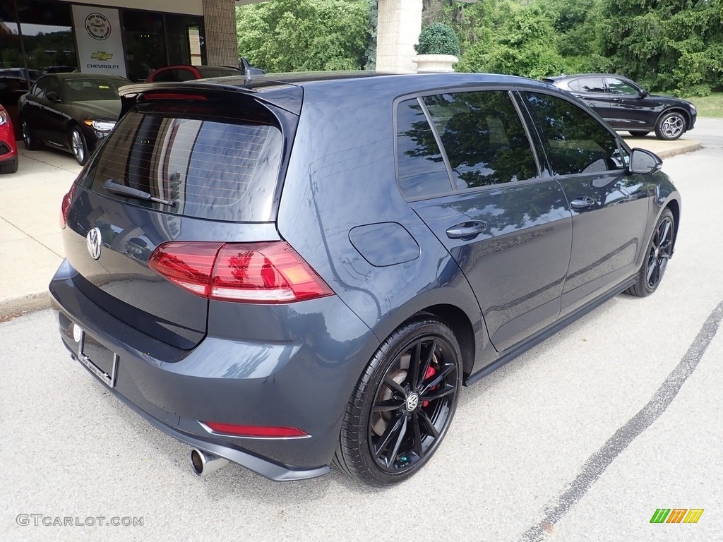 2021 Golf GTI SE - Cornflower Blue / Titan Black photo #2