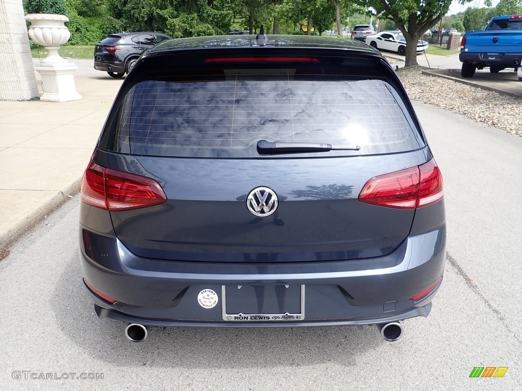 2021 Golf GTI SE - Cornflower Blue / Titan Black photo #3