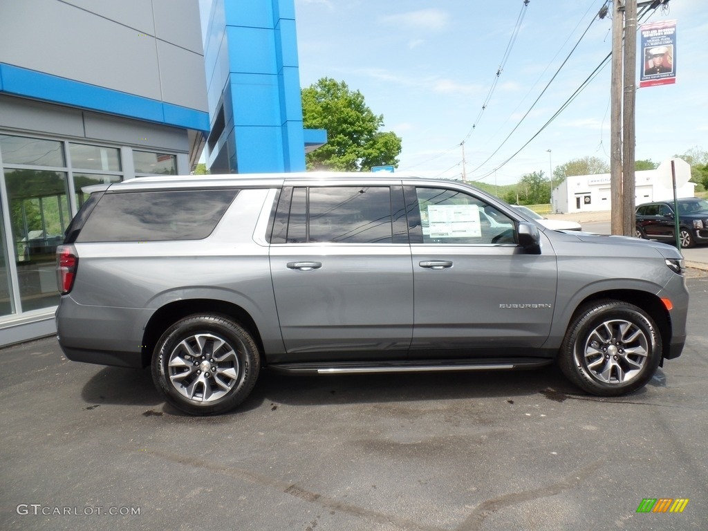 2022 Suburban LS 4WD - Satin Steel Metallic / Jet Black photo #6