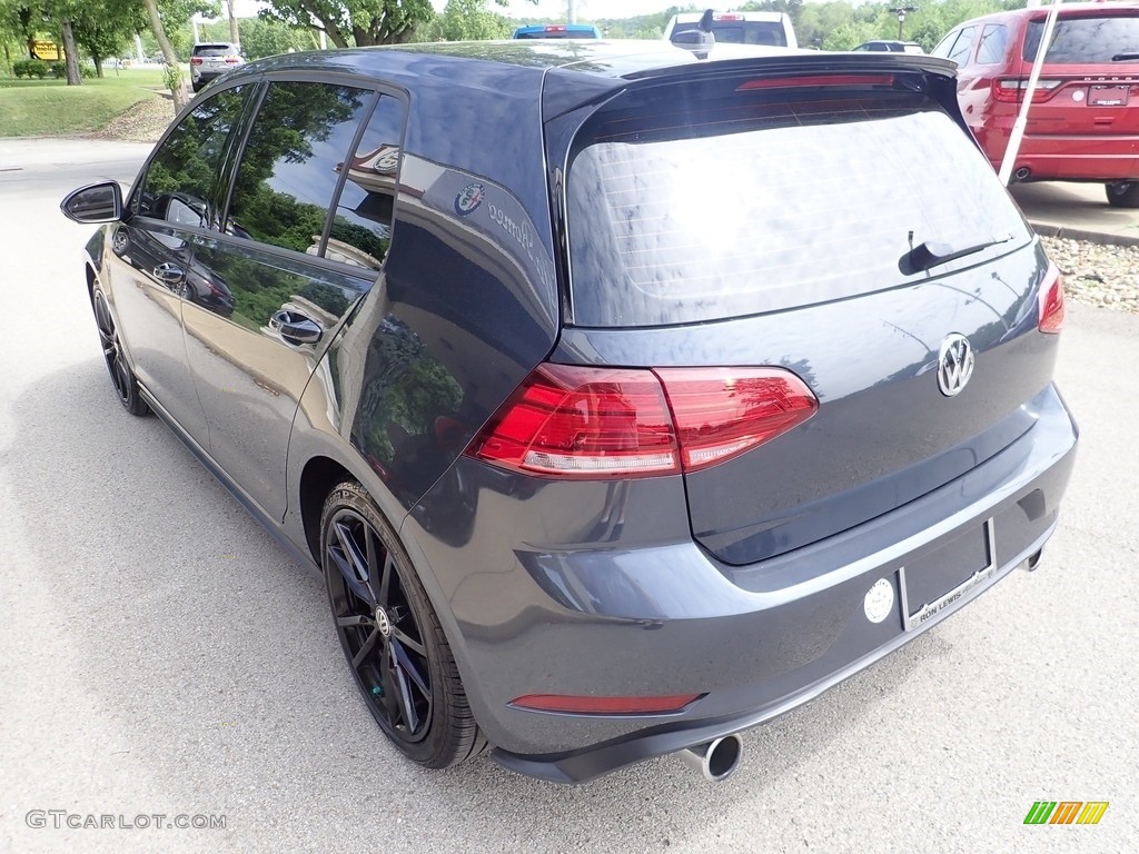 2021 Golf GTI SE - Cornflower Blue / Titan Black photo #4
