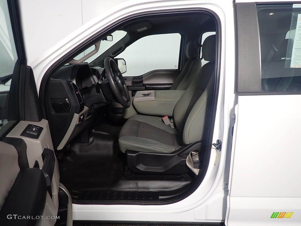 2016 F150 XL SuperCrew 4x4 - Oxford White / Medium Earth Gray photo #20