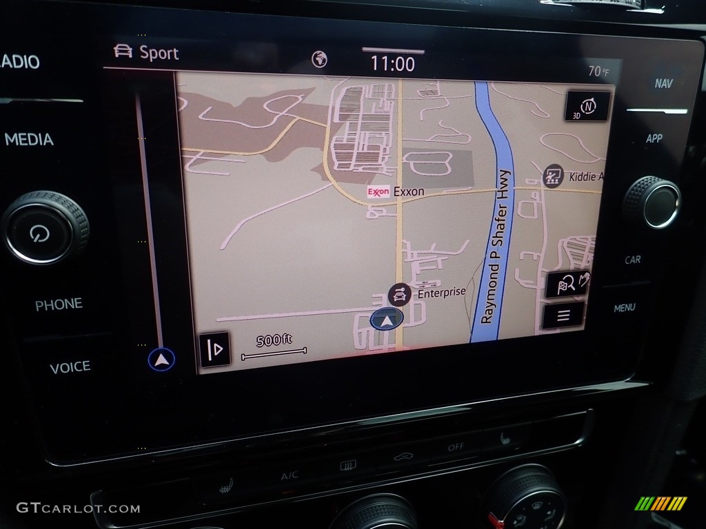 2021 Volkswagen Golf GTI SE Navigation Photos