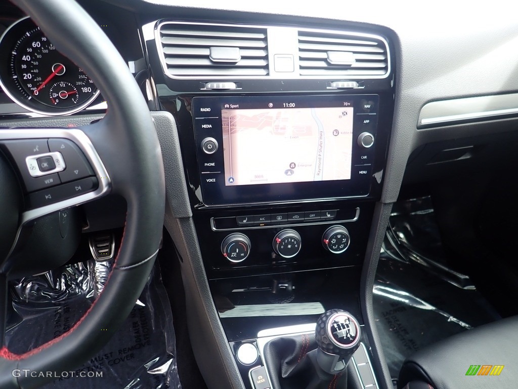 2021 Golf GTI SE - Cornflower Blue / Titan Black photo #17