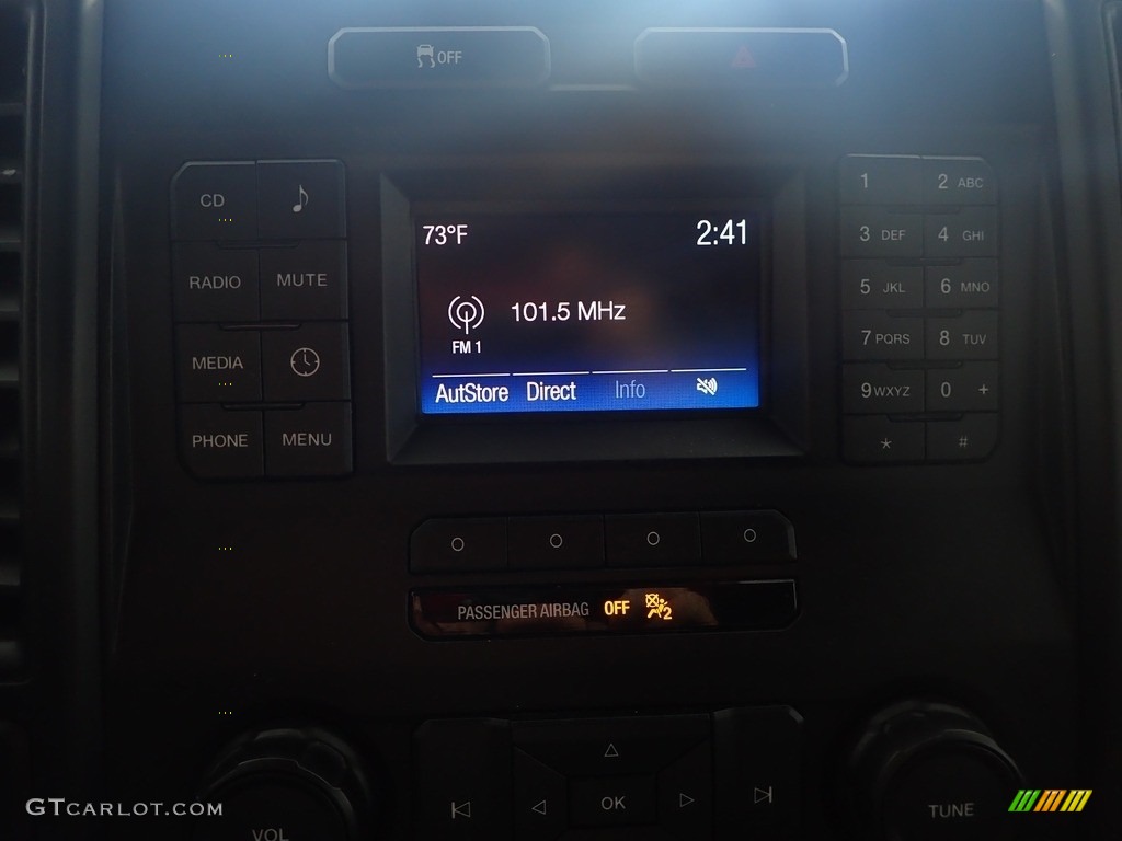 2016 F150 XL SuperCrew 4x4 - Oxford White / Medium Earth Gray photo #24