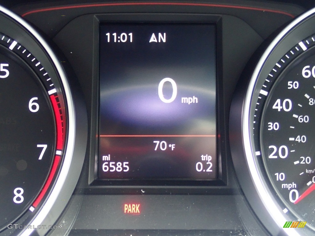 2021 Golf GTI SE - Cornflower Blue / Titan Black photo #19