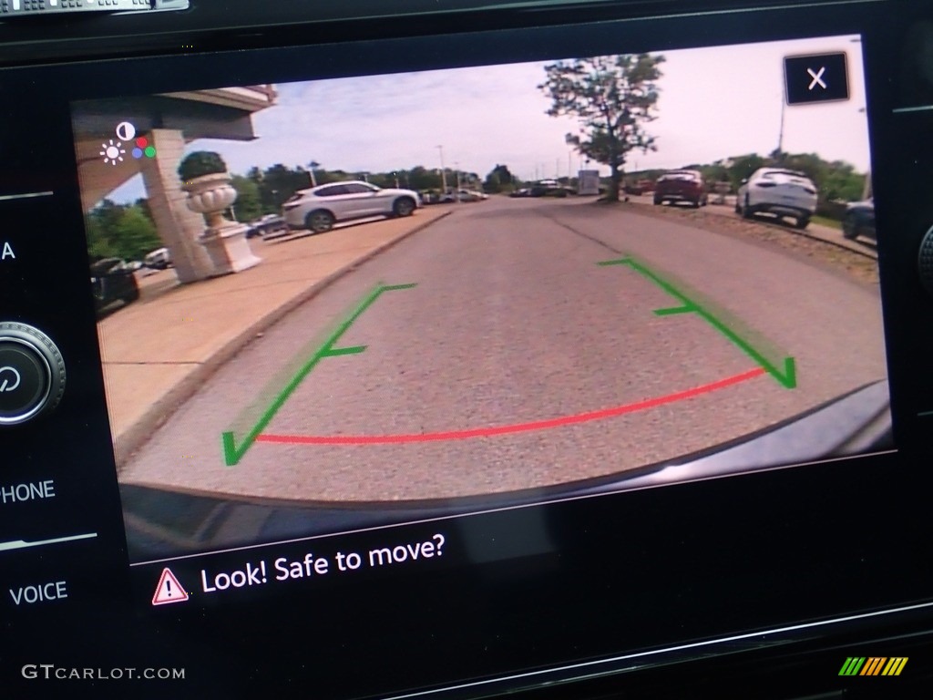 2021 Golf GTI SE - Cornflower Blue / Titan Black photo #20