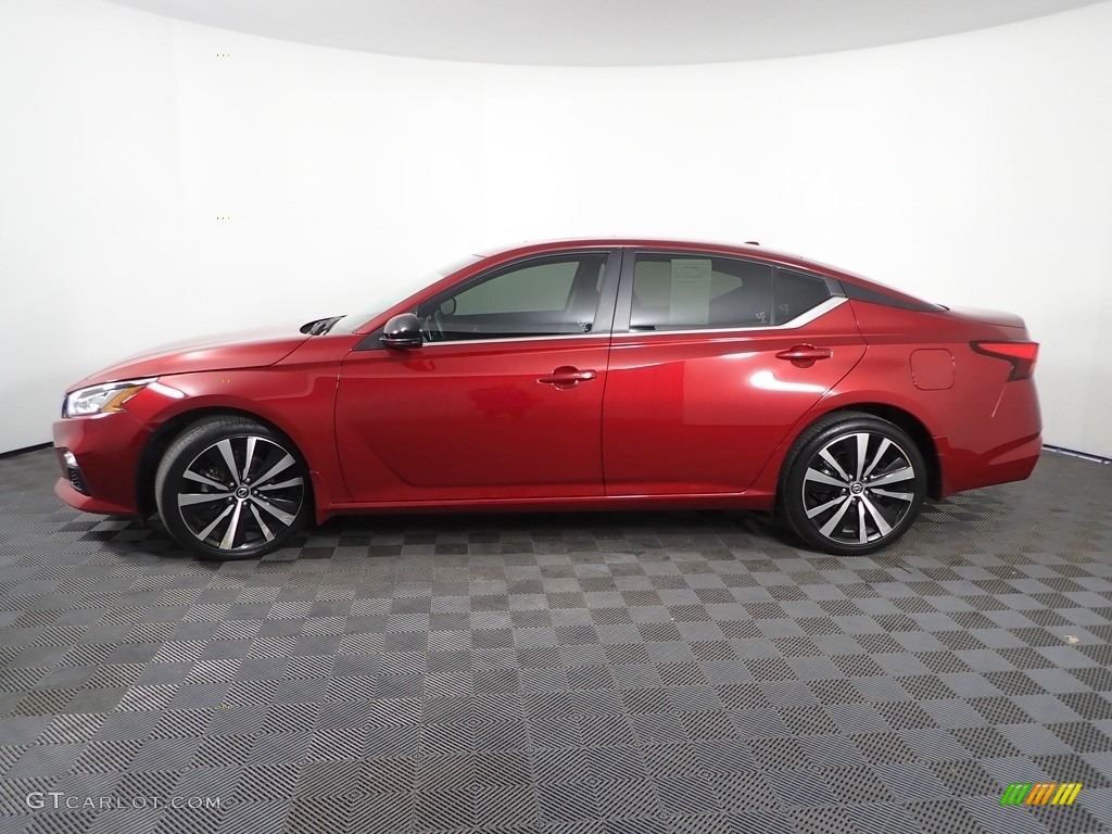 2020 Altima SR AWD - Scarlet Ember Tintcoat / Charcoal photo #7