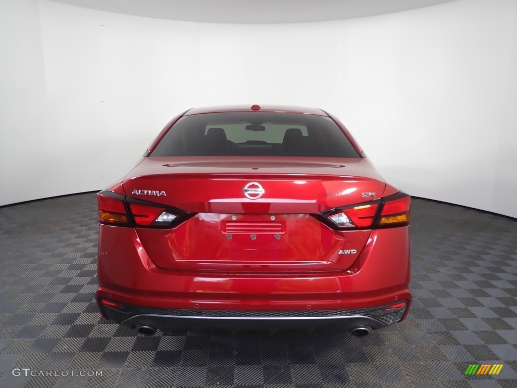 2020 Altima SR AWD - Scarlet Ember Tintcoat / Charcoal photo #9