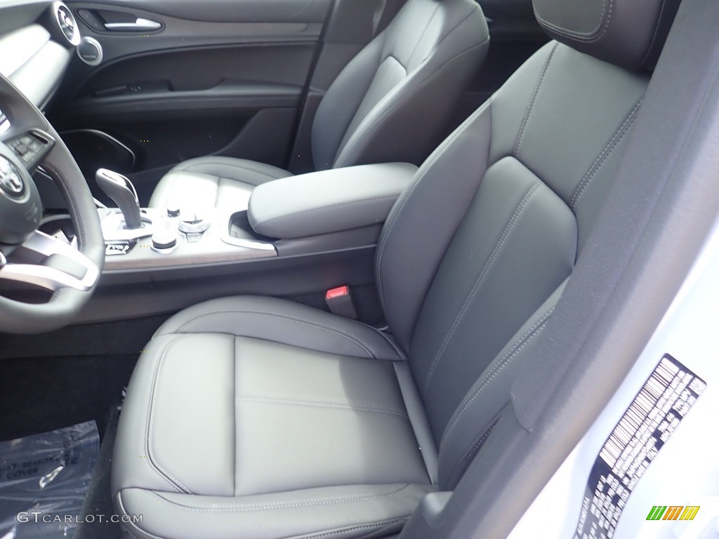 Black Interior 2022 Alfa Romeo Stelvio Ti AWD Photo #144300240