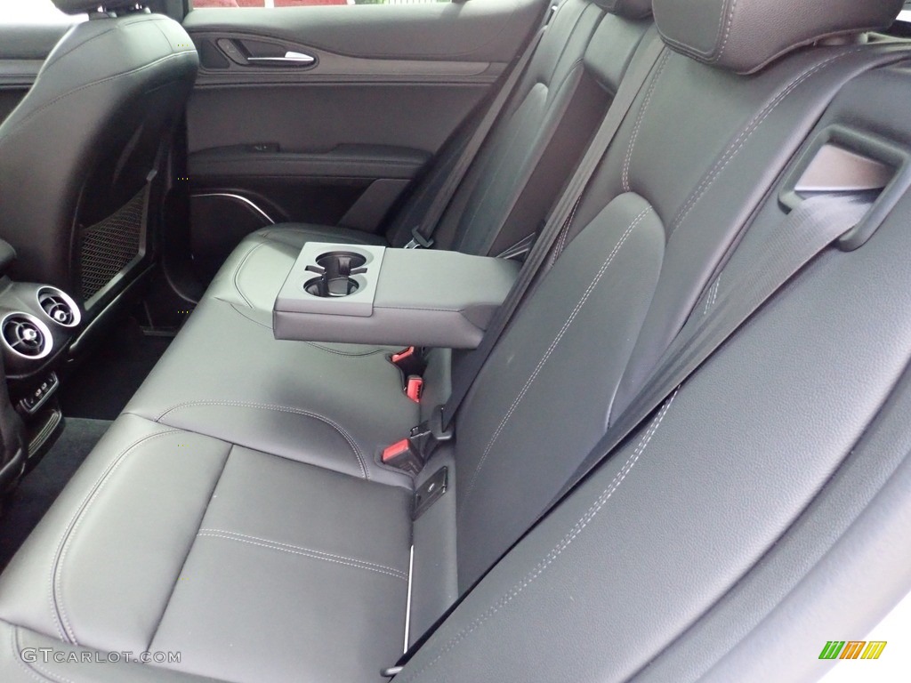 Black Interior 2022 Alfa Romeo Stelvio Ti AWD Photo #144300258