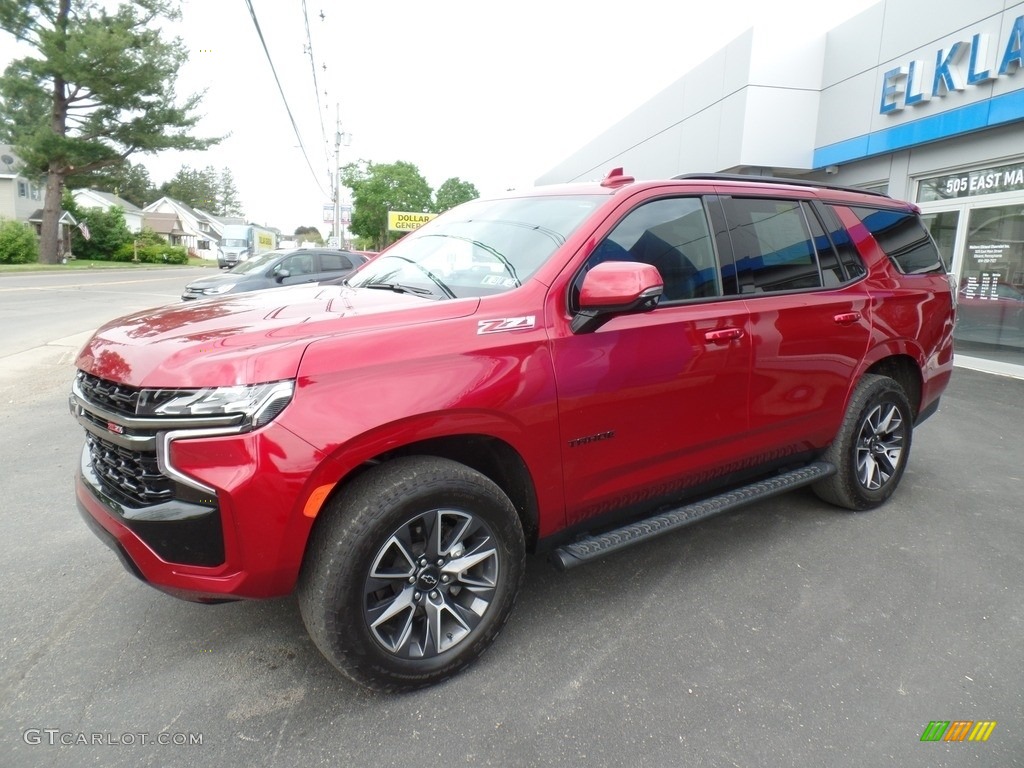 2021 Tahoe Z71 4WD - Cherry Red Tintcoat / Jet Black photo #1